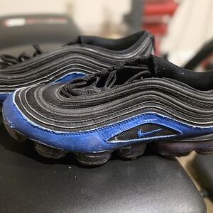 Nike Black and Blue Athletic Shoes